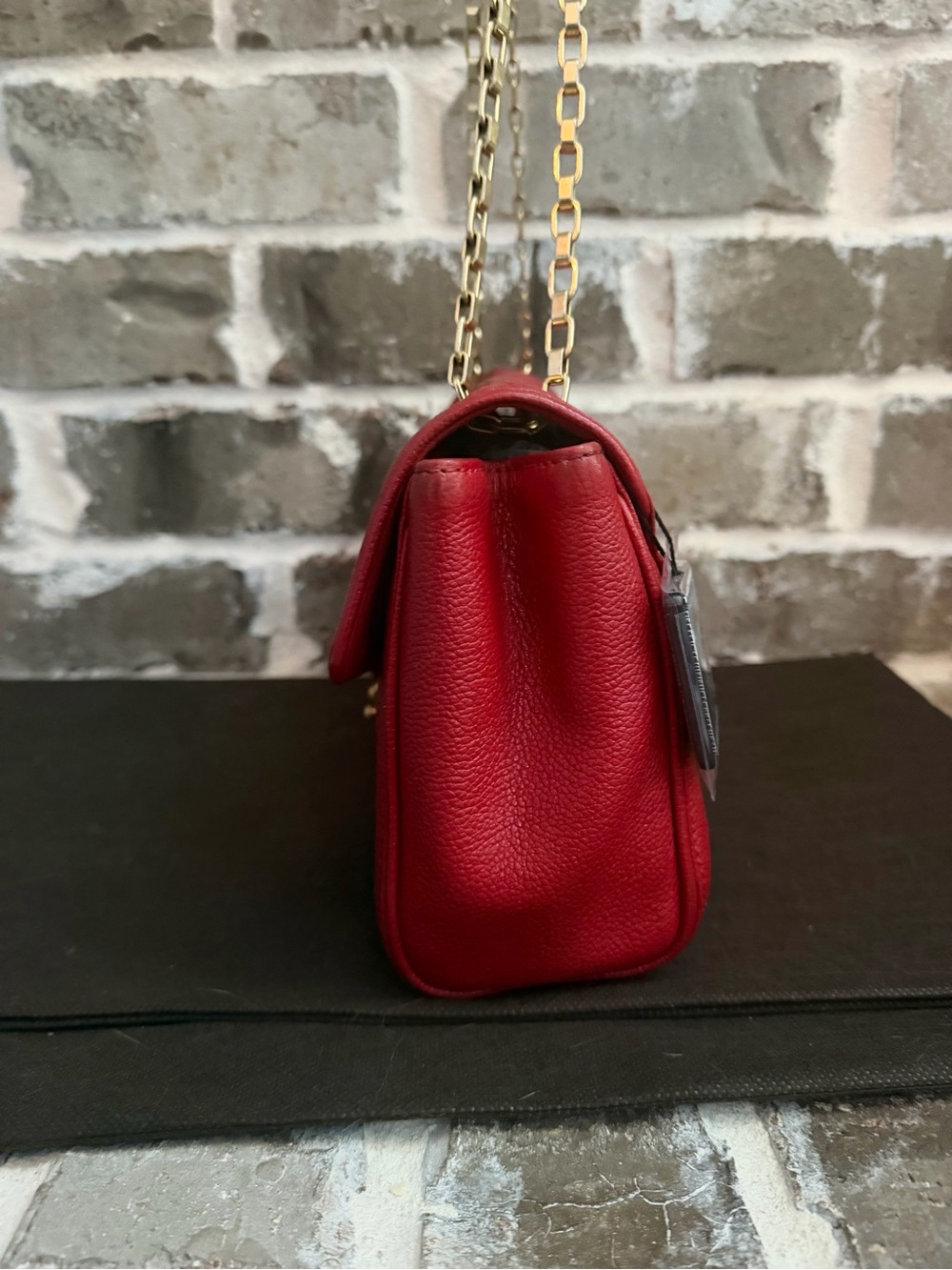 Red Louis Vuitton Monogram Empreinte Saint-Germain crossbody shoulder bag - Picture 3 of 12